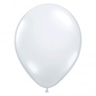 Hvid pastel 12"(30cm) latex ballon